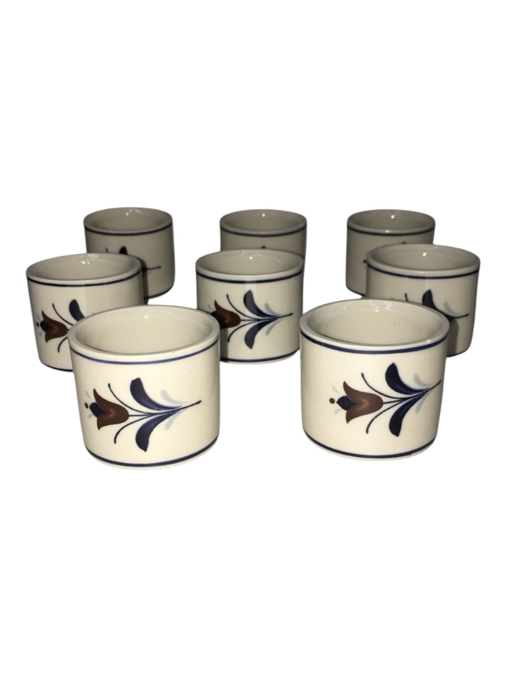 VTG American Heritage Noritake Epoch Napkin Rings E-209 - Set of 8 Vintage